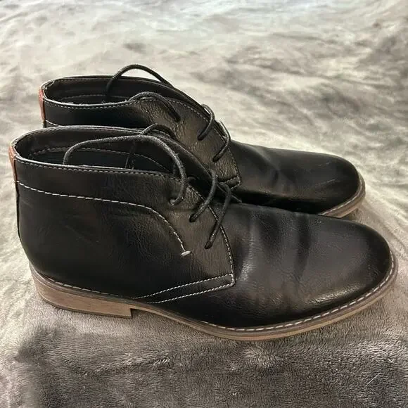 Sonoma | Shoes | Sonoma Mens Vitalize Black Lace Up Boots Sz  display picture 1